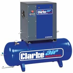Clarke CXR5R 17.1cfm 200Litre 5.5HP Industrial Screw Compressor (400V)