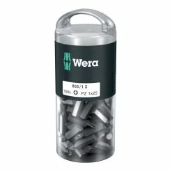 Wera 855/1Z Bit Pz1/25 Extra Tough Pack Of 100