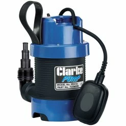 Clarke PSV1A 1¼" 335W 140Lpm 5.8m Head Dirty Water Submersible Pump (230V)