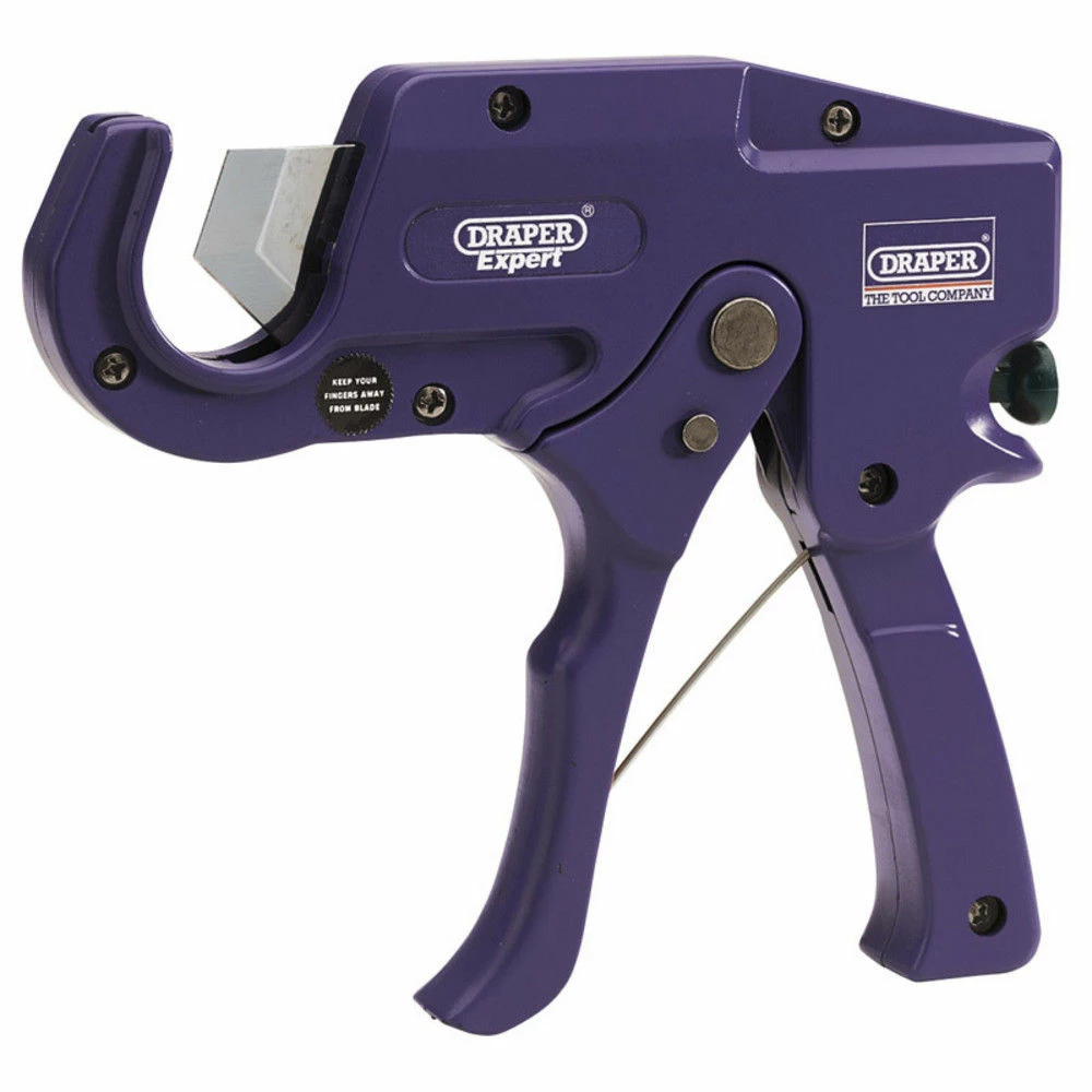 Draper Expert 35mm Capacity Plastic Pipe/Moulding Cutter 3 Draper Expert 35mm Capacity Plastic Pipe/Moulding Cutter