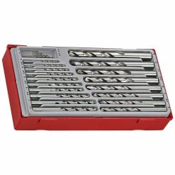 Teng TTDB28 28 Piece Fully Ground HSS Drill Bit Set