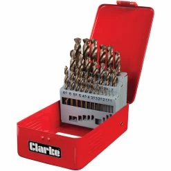 Clarke CHT384 - 25pce Cobalt Steel Drill Bit Set