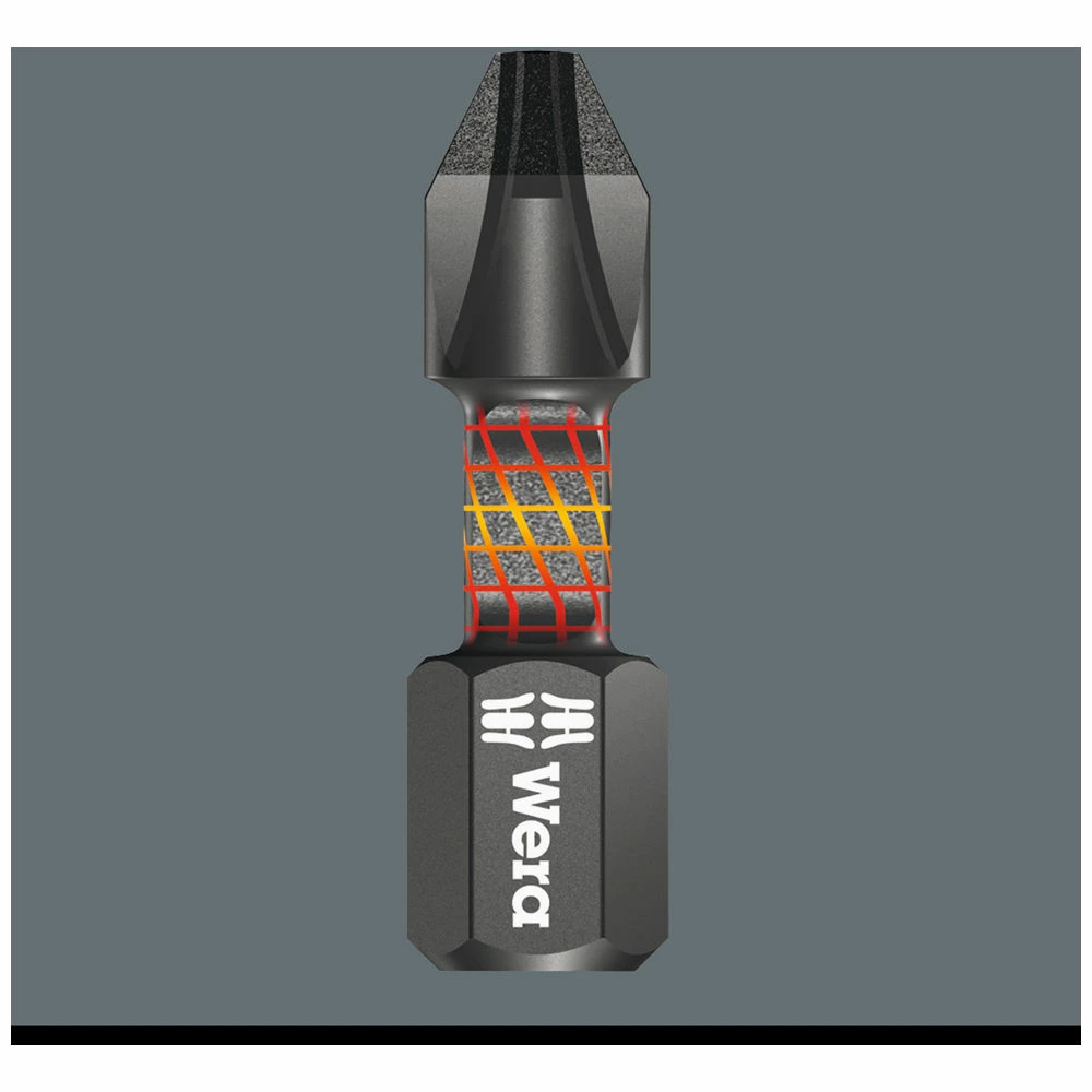 Wera Bit-Box 15 Impaktor Pz2 TriTorsion Impact Bits 8 Wera Bit-Box 15 Impaktor Pz2 TriTorsion Impact Bits - Image 6