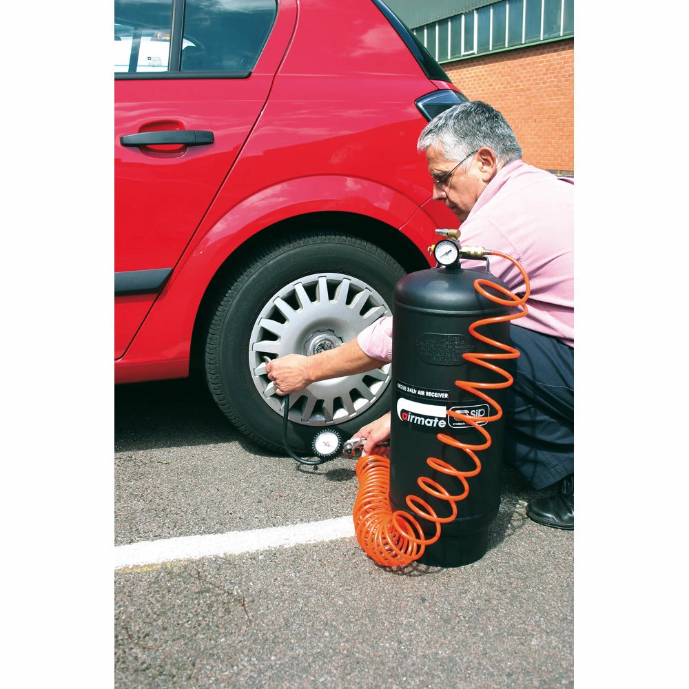 SIP 24L Vertical Air Receiver 4 SIP 24L Vertical Air Receiver - Image 2