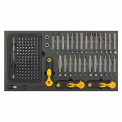 Sealey S01126 192 Piece Specialised Bits & Folding Hex Keys