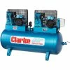 Clarke XE37/270 (O/L) 36cfm 270Litre 2x4HP Industrial Air Compressor (230V)