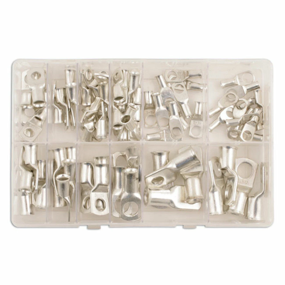 Connect 80 Piece Copper Tube Terminals Assortment 4 Connect 80 Piece Copper Tube Terminals Assortment - Image 2