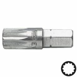 Facom EV.206 XZN Spline Socket Bit M6 5/16" Hex Drive