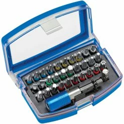 Clarke CHT918 32 Piece Colour Coded Screwdriver Bit Set
