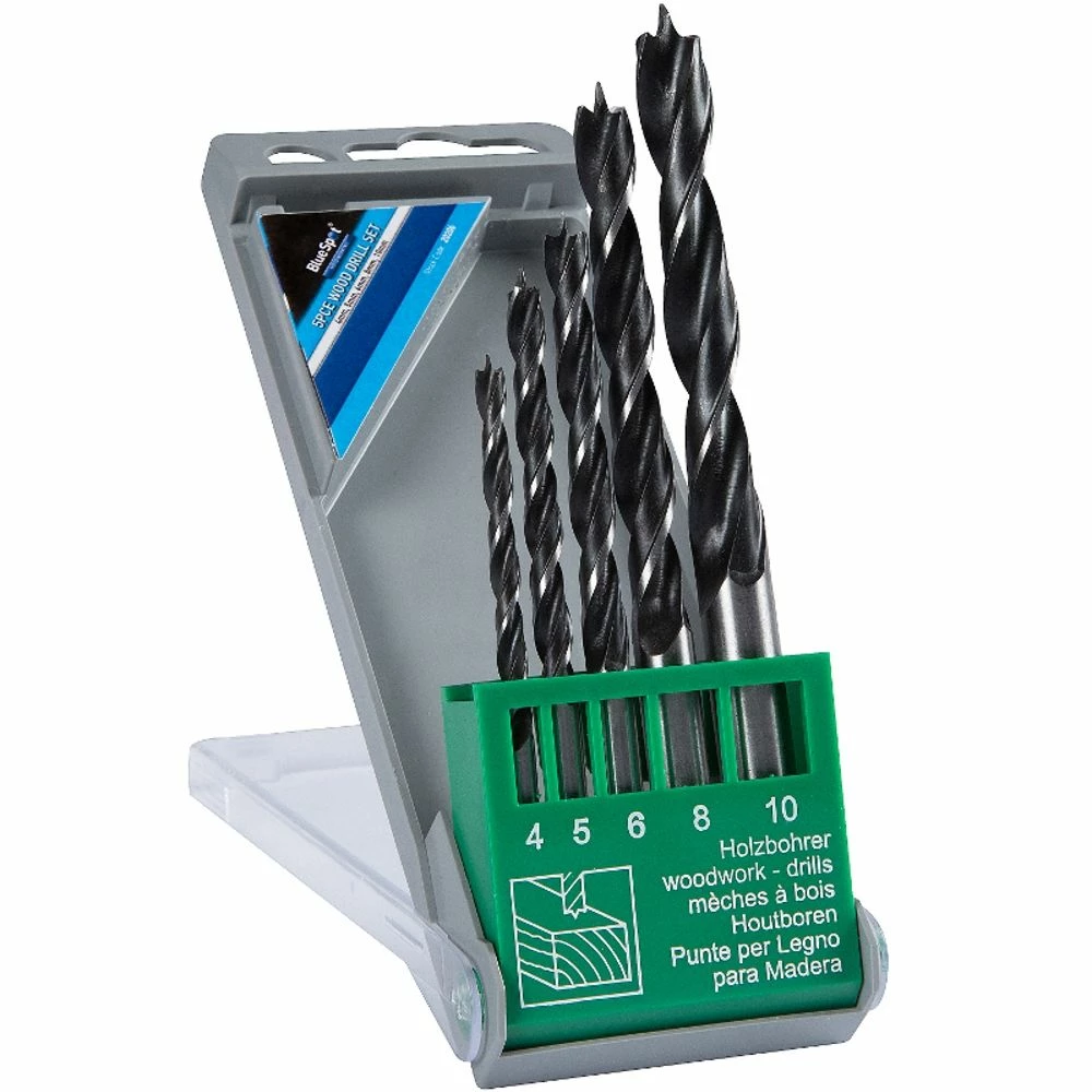 5 Piece Wood Drill Set 4 5 Piece Wood Drill Set - Image 2