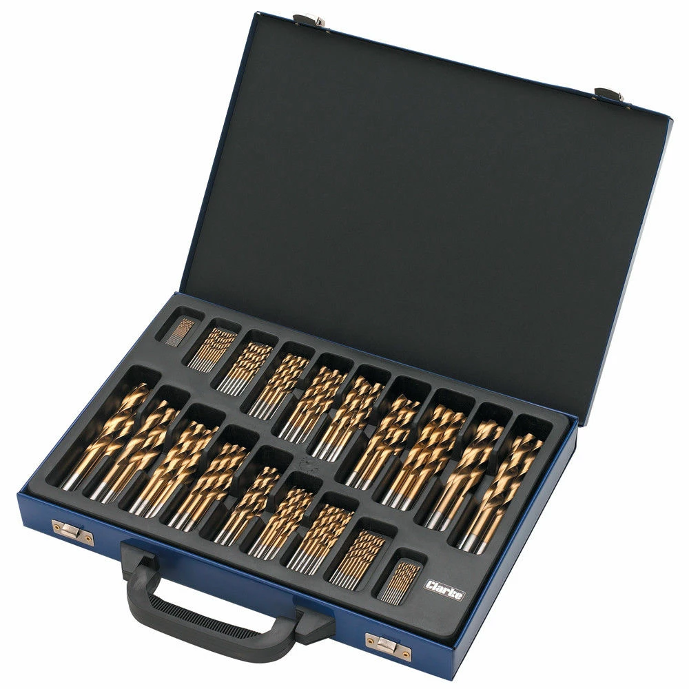 Clarke CHT565 - 170pc Titanium Coated HSS Drill Bit Set 3 Clarke CHT565 - 170pc Titanium Coated HSS Drill Bit Set
