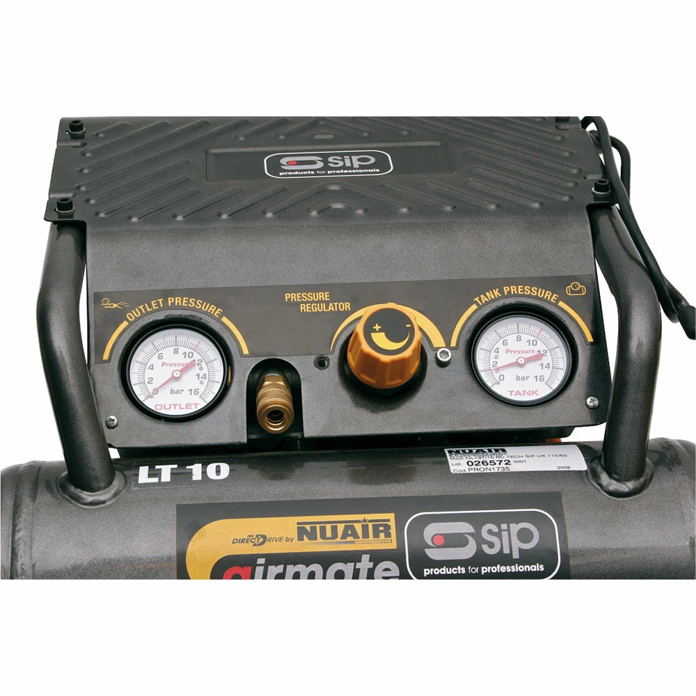 SIP ProTech OL197/10RC 8cfm 10Litre 1.5HP Air Compressor (230V) 6 SIP ProTech OL197/10RC 8cfm 10Litre 1.5HP Air Compressor (230V) - Image 4