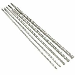 Clarke CHT705 5 Piece 600mm SDS+ Drill Bit Set