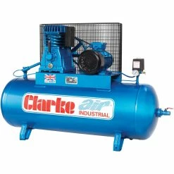 Clarke XE25/200 (WIS) 23cfm 200Litre 5.5HP Industrial Air Compressor (400V)