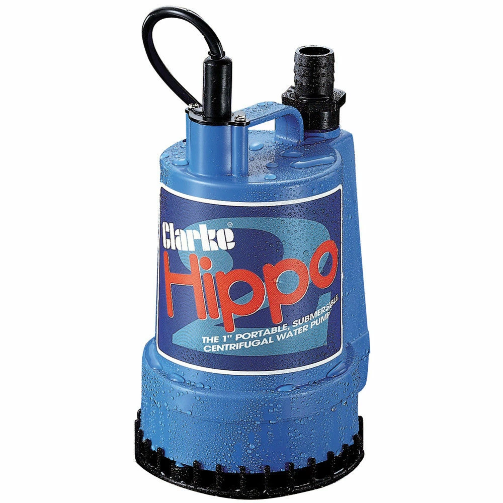 Clarke Hippo 2 1" 250W 85Lpm 6m Head Submersible Water Pump (110V) 3 Clarke Hippo 2 1" 250W 85Lpm 6m Head Submersible Water Pump (110V)