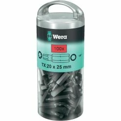 Wera 072448 867/1 Z TORX® 100 DIY Bits TX 20x25