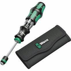 Wera KK20 Kraftform Kompakt Screwdriver & Bit Set 7 Piece SL/PH/PZ
