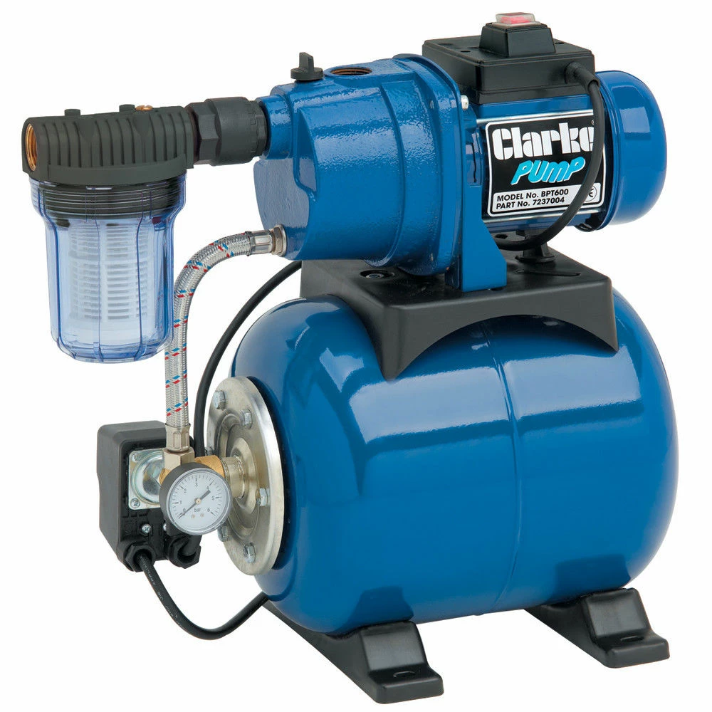 Clarke BPT600 1" 600W 50Lpm 35m Head Booster Pump (230V) 3 Clarke BPT600 1" 600W 50Lpm 35m Head Booster Pump (230V)