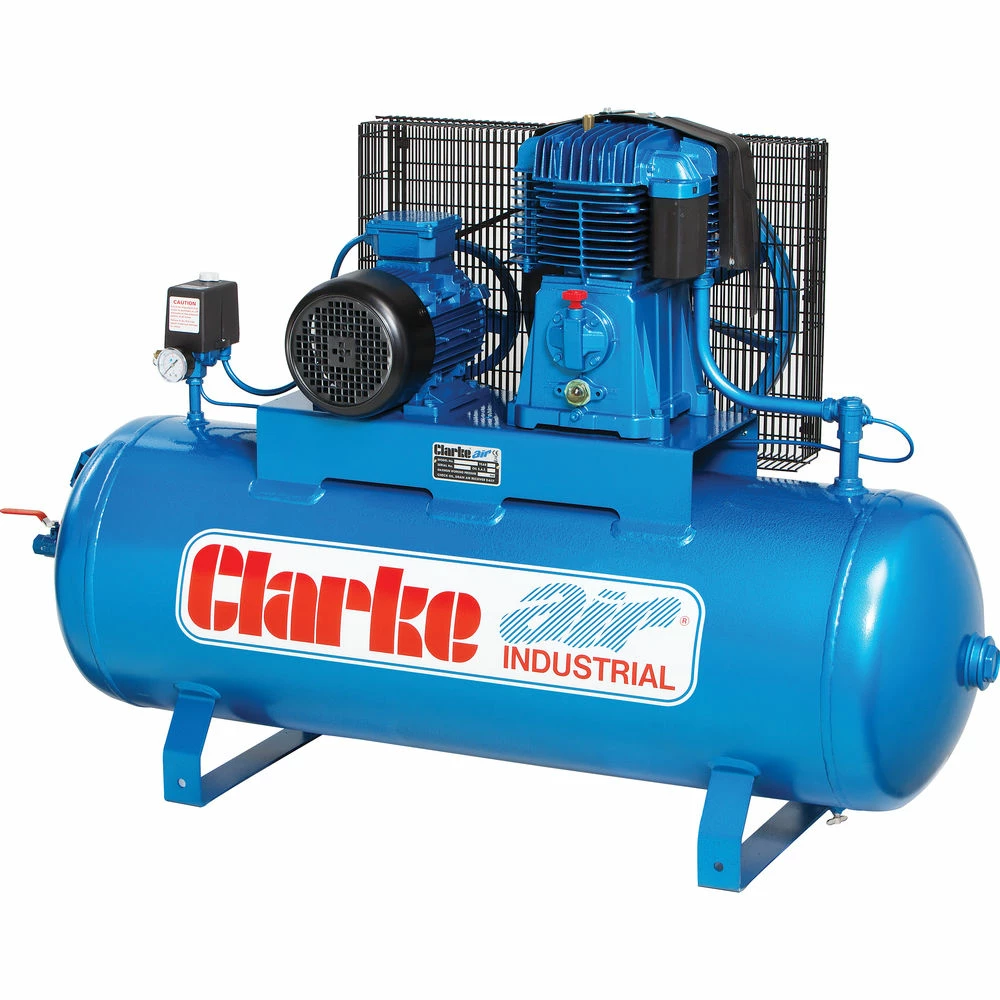 Clarke SE25C200 (WIS) 23cfm 200Litre 5.5HP Air Compressor (400V) 3 Clarke SE25C200 (WIS) 23cfm 200Litre 5.5HP Air Compressor (400V)