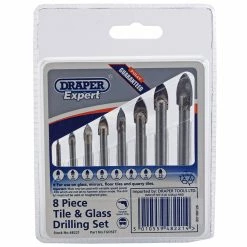 Draper TGDSET Expert 8 Piece Tile And Glass Drilling Set