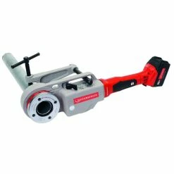 Rothenberger SUPERTRONIC 2000 E Pipe Threader Set BSPT Dies With Battery & Charger