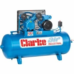Clarke XEV16/200 (OL) 14cfm 200Litre 3HP Industrial Air Compressor (230V)