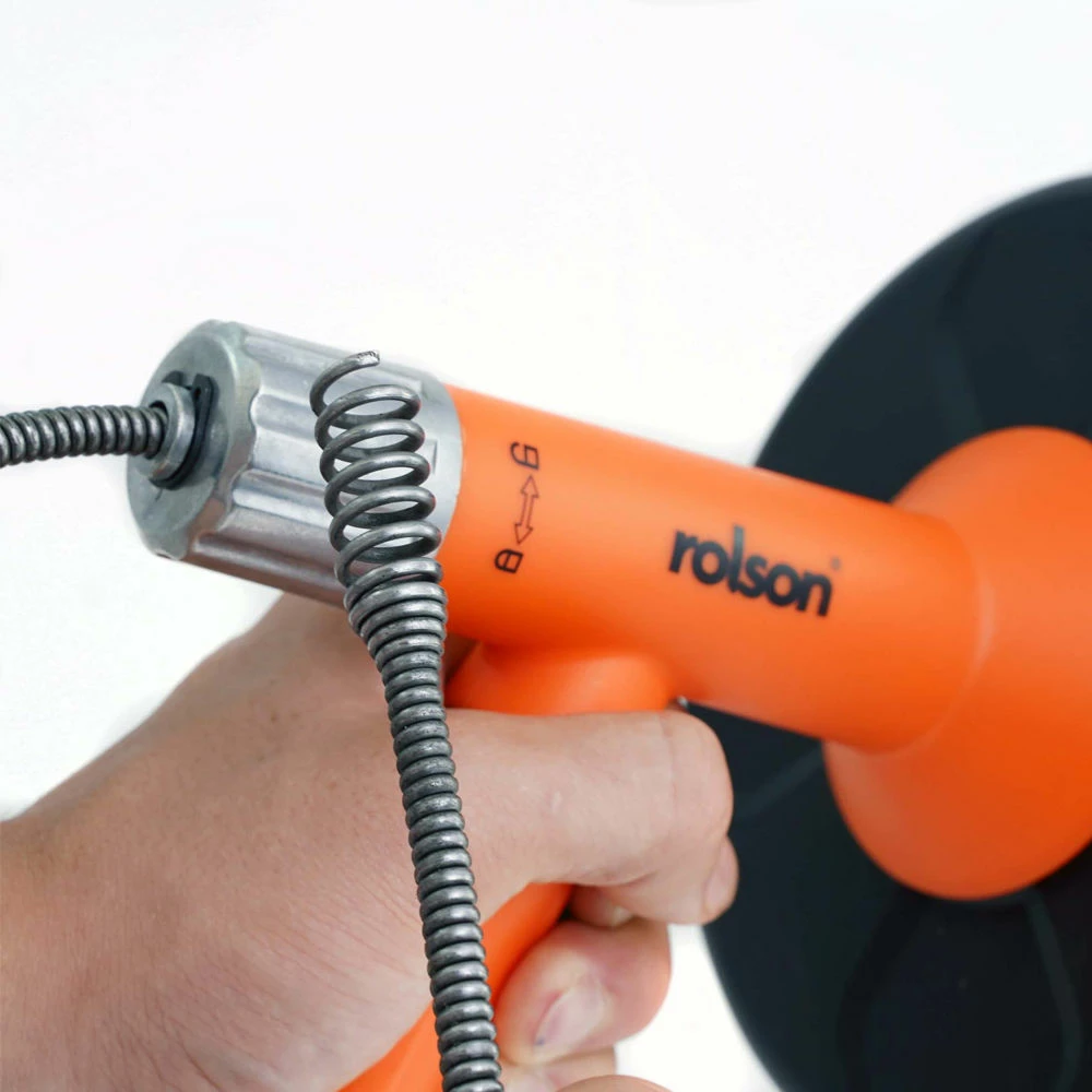 Rolson Drain Unblocker 7.5m - Manual & Drill Powered 4 Rolson Drain Unblocker 7.5m - Manual & Drill Powered - Image 2