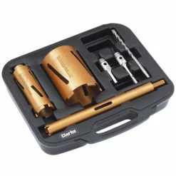 Clarke CHT599 6 Piece Diamond Core Drill Bit Set