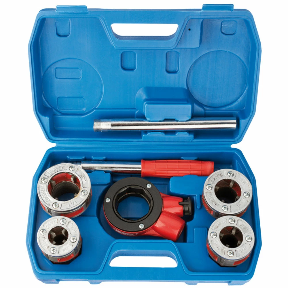 Draper PTK/2 7 Piece Imperial Ratchet Pipe Threading Kit 3 Draper PTK/2 7 Piece Imperial Ratchet Pipe Threading Kit