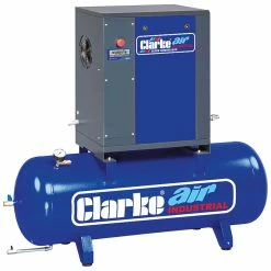 Clarke CXR15R 53cfm 270Litre 15HP Industrial Screw Compressor (400V)