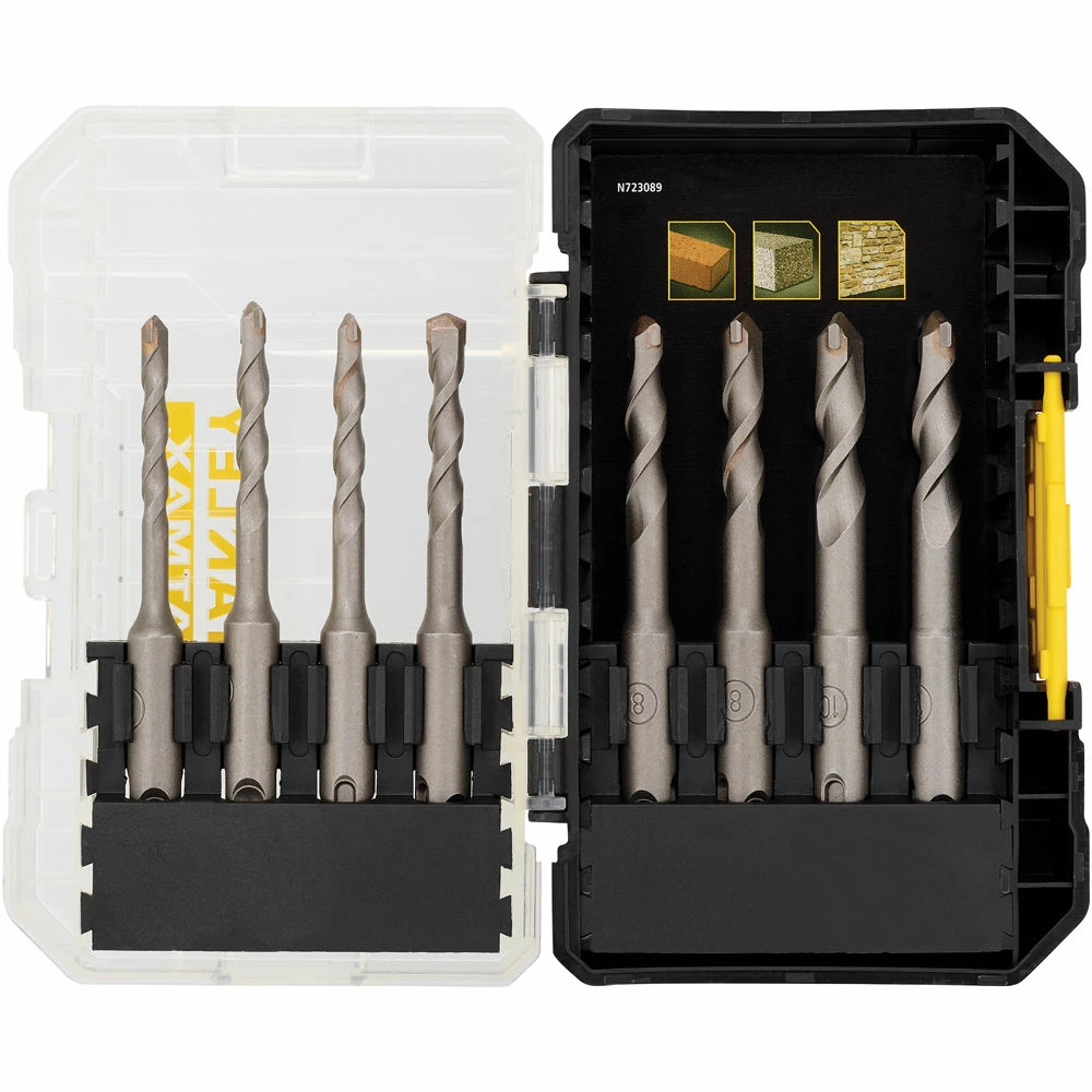 Stanley FatMax 8-Piece 110mm SDS Plus Drill Bit Set 3 Stanley FatMax 8-Piece 110mm SDS Plus Drill Bit Set