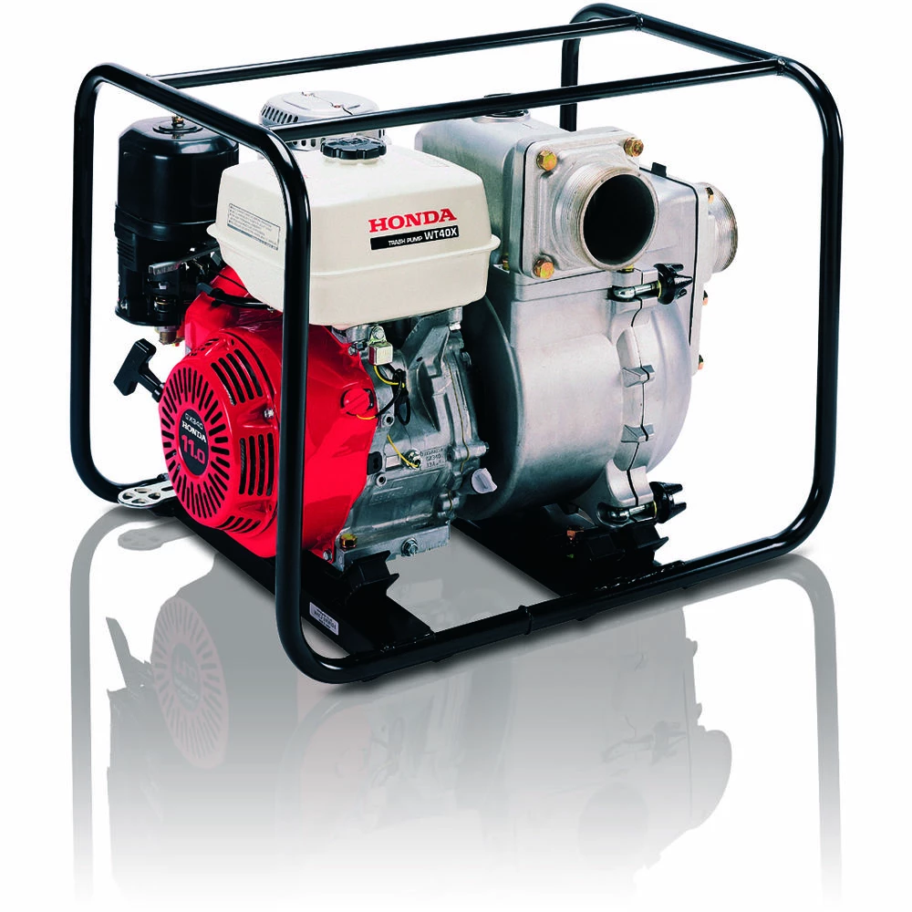 Honda WT40 4" High Flow Petrol Powered Trash Water Pump 3 Honda WT40 4" High Flow Petrol Powered Trash Water Pump