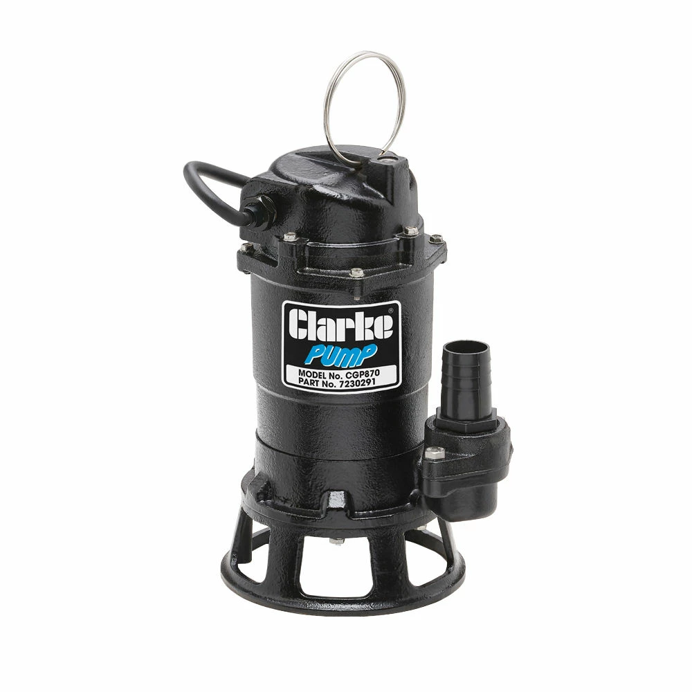 Clarke CGP870 1¼" (31.75mm) 870W 140Lpm 10m Head Grinder Pump (230V) 3 Clarke CGP870 1¼" (31.75mm) 870W 140Lpm 10m Head Grinder Pump (230V)