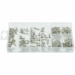 140 Piece Stainless Steel Self Tapping Screw Assortment