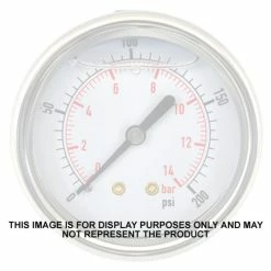 1/4" BSP Centre Back Connection Gauge