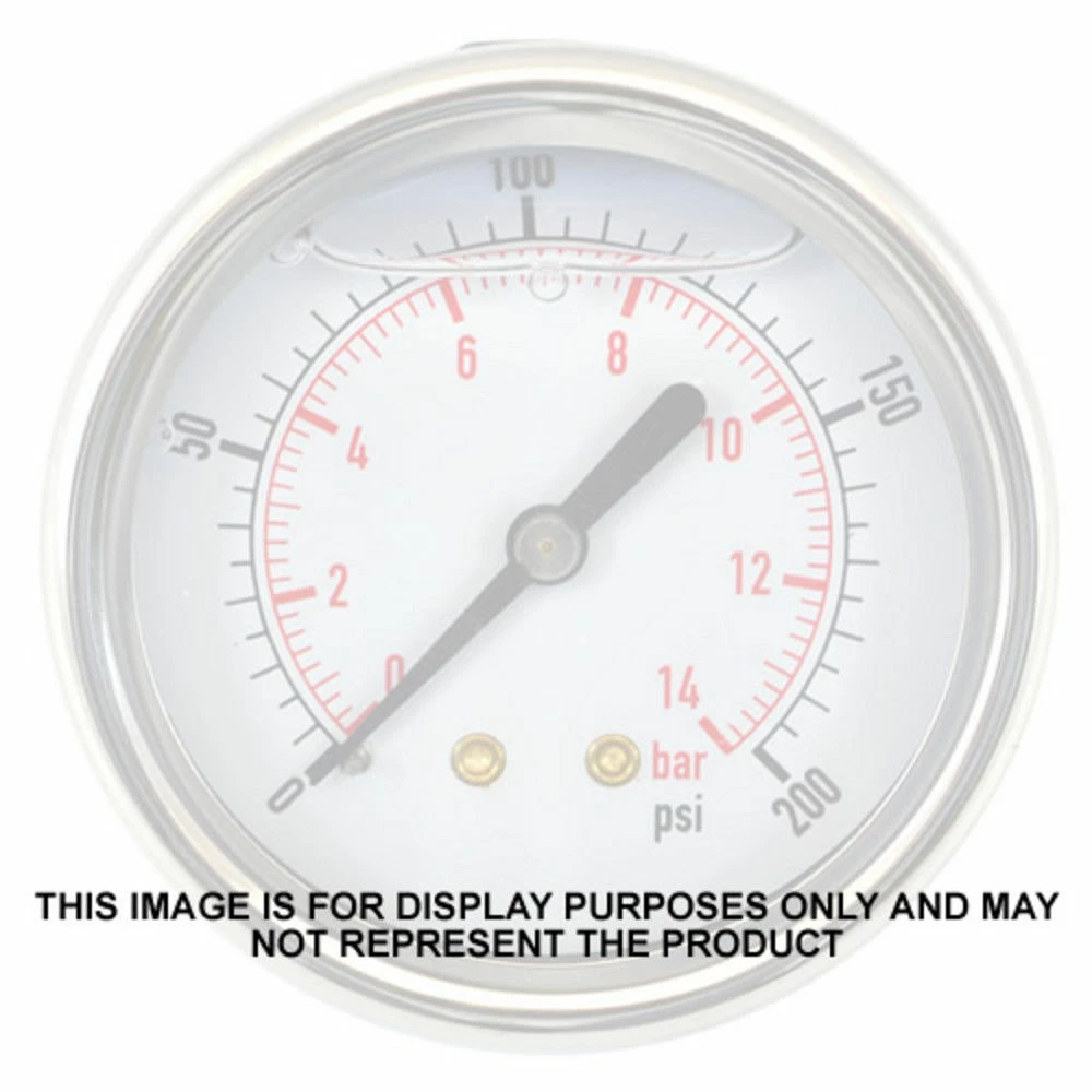 1/4" BSP Centre Back Connection Gauge 3 1/4" BSP Centre Back Connection Gauge