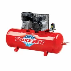 Clarke Boxer II 18/150 O/L 18cfm 150 Litre 4HP Belt Driven Air Compressor (230V)