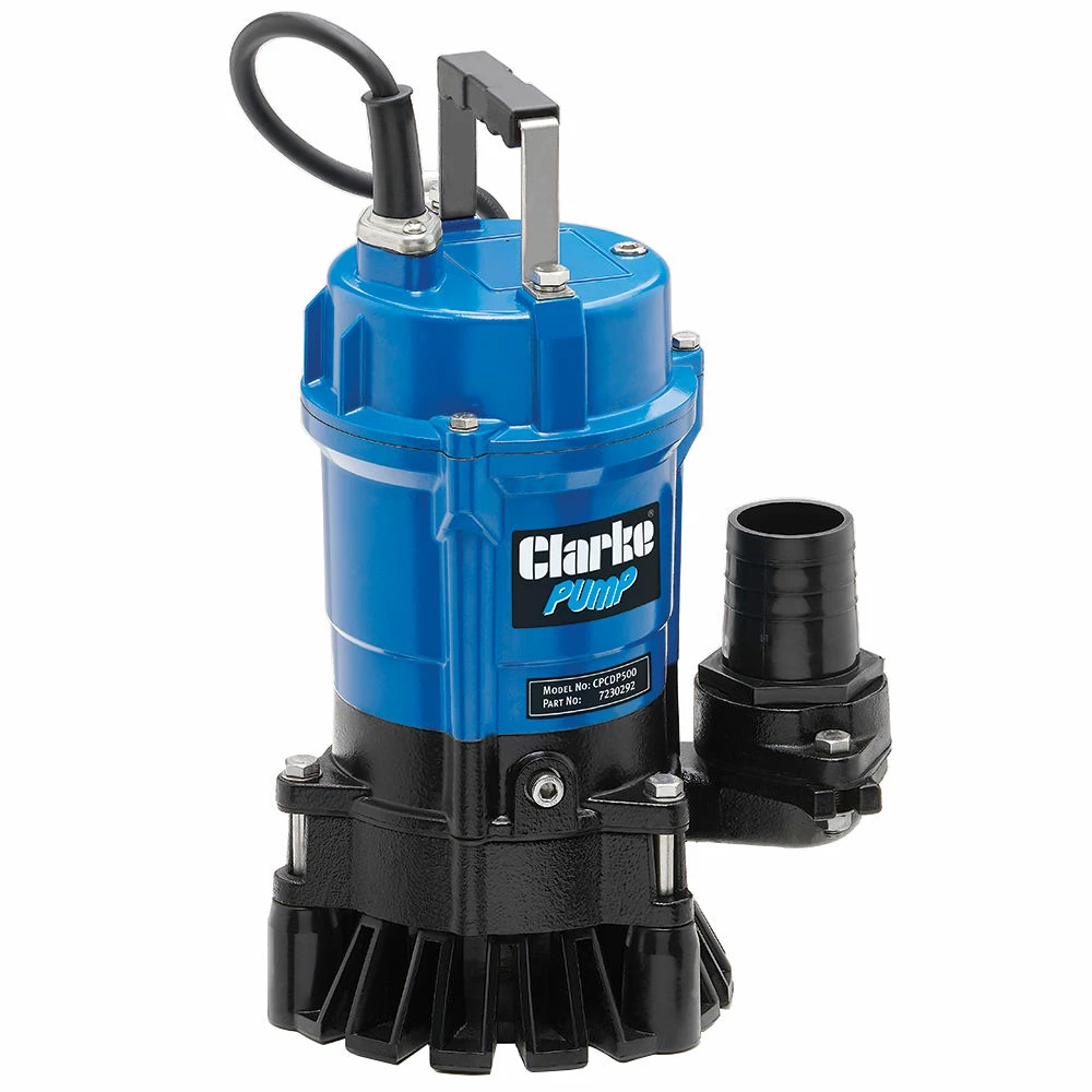 Clarke CPCDP500 2" 500W 240Lpm 12m Head Portable Contractor Dewatering Pump (230V) 3 Clarke CPCDP500 2" 500W 240Lpm 12m Head Portable Contractor Dewatering Pump (230V)
