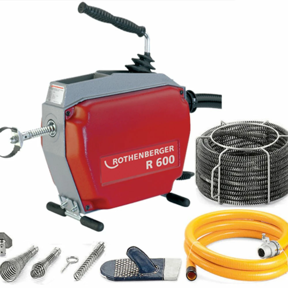 Rothenberger R600 Drain Cleaning Machine And Tools (110V) 4 Rothenberger R600 Drain Cleaning Machine And Tools (110V) - Image 2