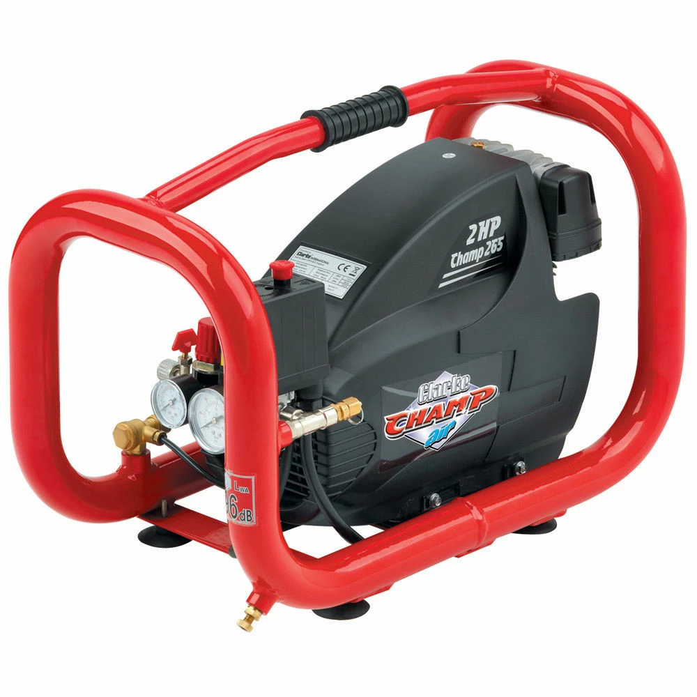 Clarke Champ 7.6cfm 2.4Litre 2HP Air Compressor (110V) 3 Clarke Champ 7.6cfm 2.4Litre 2HP Air Compressor (110V)