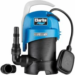 Clarke DWP400A 1¼" 440W 140Lpm 7m Head Clear And Dirty Water Submersible Pump With Float Switch (230V)
