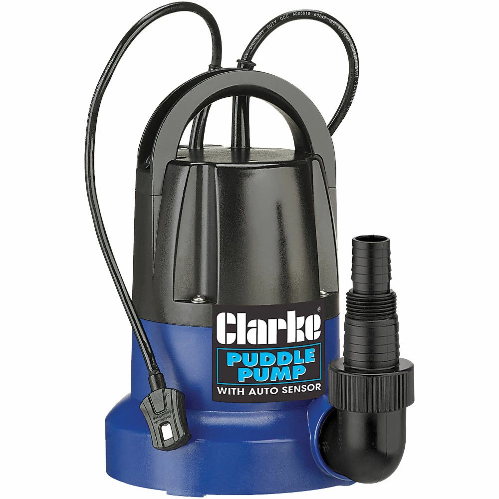 Clarke PSP125B 1½" 400W 116Lpm 7m Head Puddle Pump With Auto Sensor (230V) 3 Clarke PSP125B 1½" 400W 116Lpm 7m Head Puddle Pump With Auto Sensor (230V)