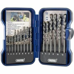 Draper EBS15MAS 15 Piece Masonry Drill Bit Set