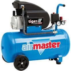 Airmaster Tiger 8/550 7cfm 50Litre 2HP Air Compressor (230V)