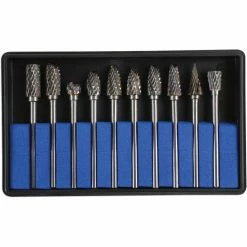 Laser 6889 10 Piece Tungsten Carbide Burr Set