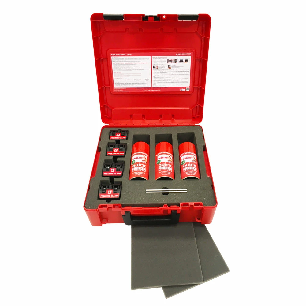 Rothenberger Rofrost Rapid Pipe Freezing Kit 15/22mm 4 Rothenberger Rofrost Rapid Pipe Freezing Kit 15/22mm - Image 2