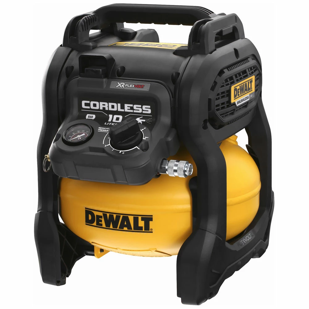 DeWalt DCC1054T2-GB 54V XR FLEXVOLT 10L Air Compressor With 2 X 54V 6Ah Batteries 5 DeWalt DCC1054T2-GB 54V XR FLEXVOLT 10L Air Compressor With 2 X 54V 6Ah Batteries - Image 3